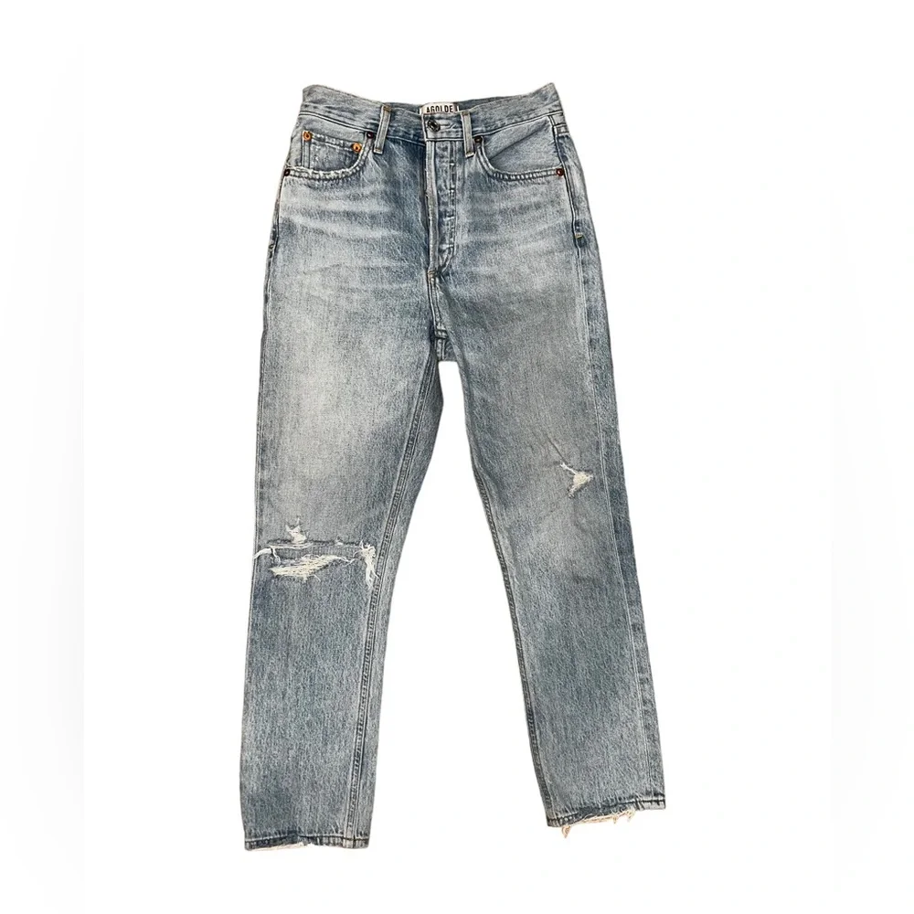 AGOLDE Riley High Rise Denim - Picture 2 of 5